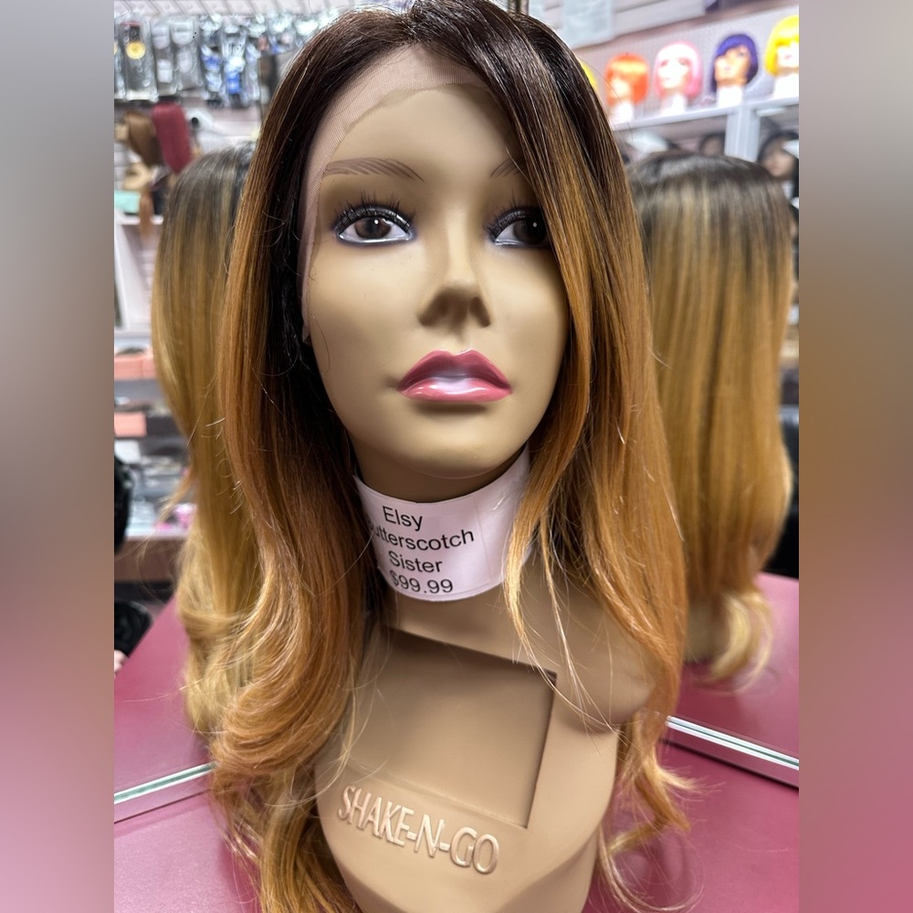 Elsy Butterscotch Sister Wig